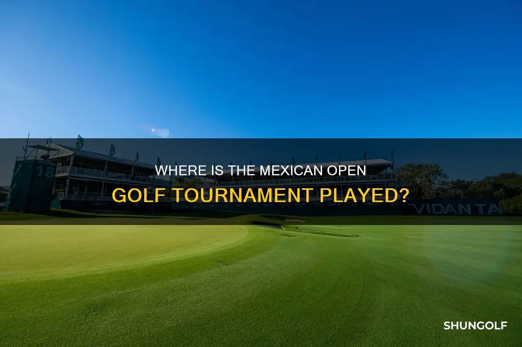 what golf course is the mexian open played