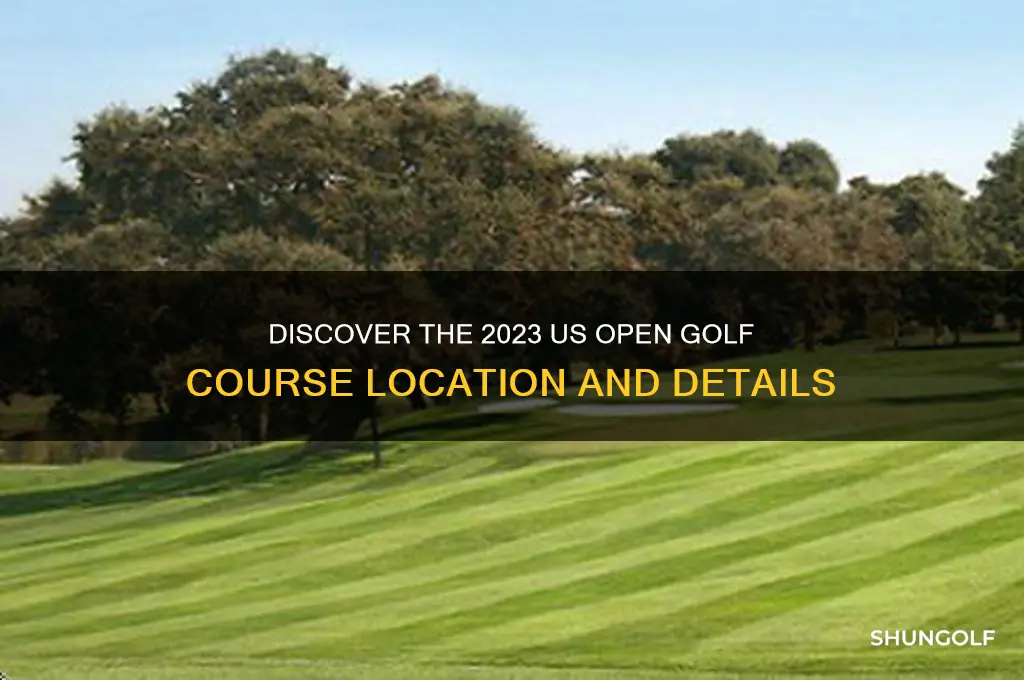 what golf course is the us open being played on