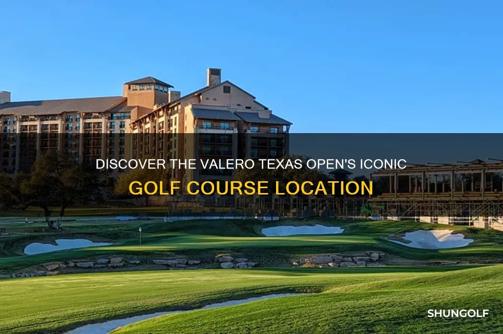 what golf course is the valero texas open