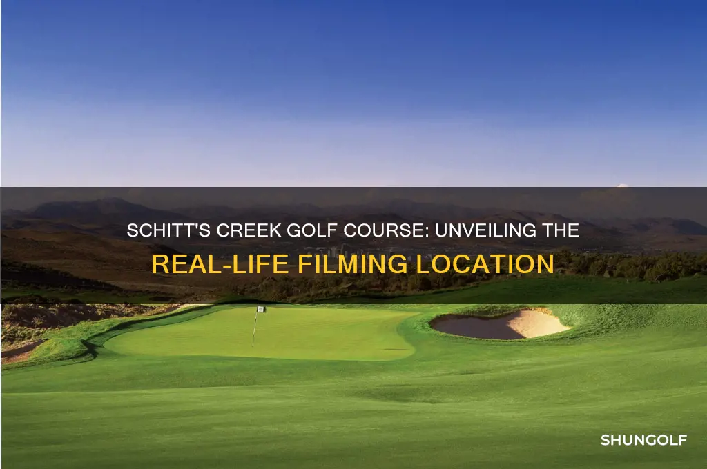 what golf course is used in schitt