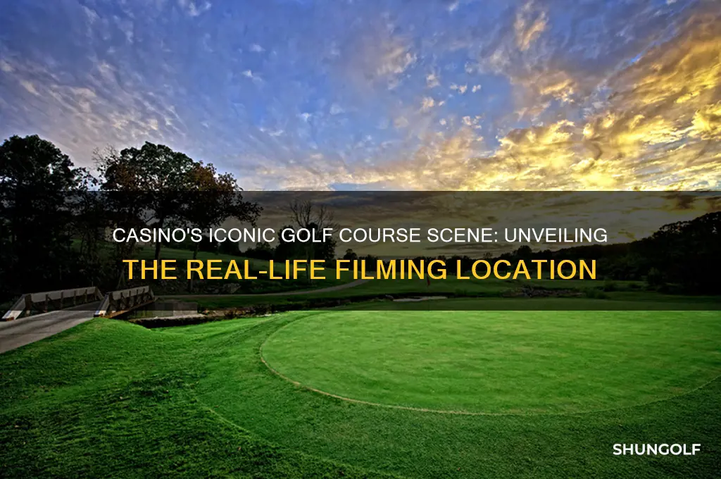 what golf course was casino filmed at