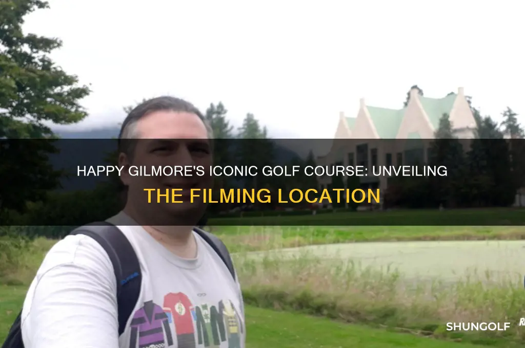 what golf course was happy gilmore shot at