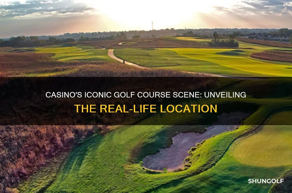 what golf course was in the movie casino