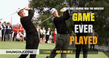 The Greatest Game Ever Played: Unveiling the Iconic Golf Course