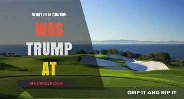 Trump's Golf Course Visit: Unveiling the Exclusive Location and Details