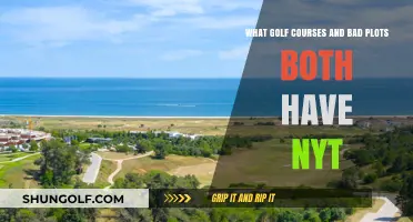 Golf Courses, Bad Plots, and the NYT's Unexpected Connection