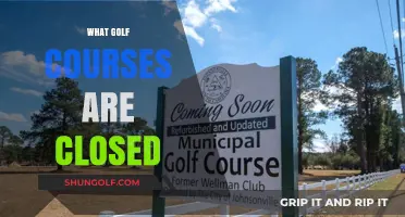 Closed Golf Courses: A Comprehensive List and Updates for Players