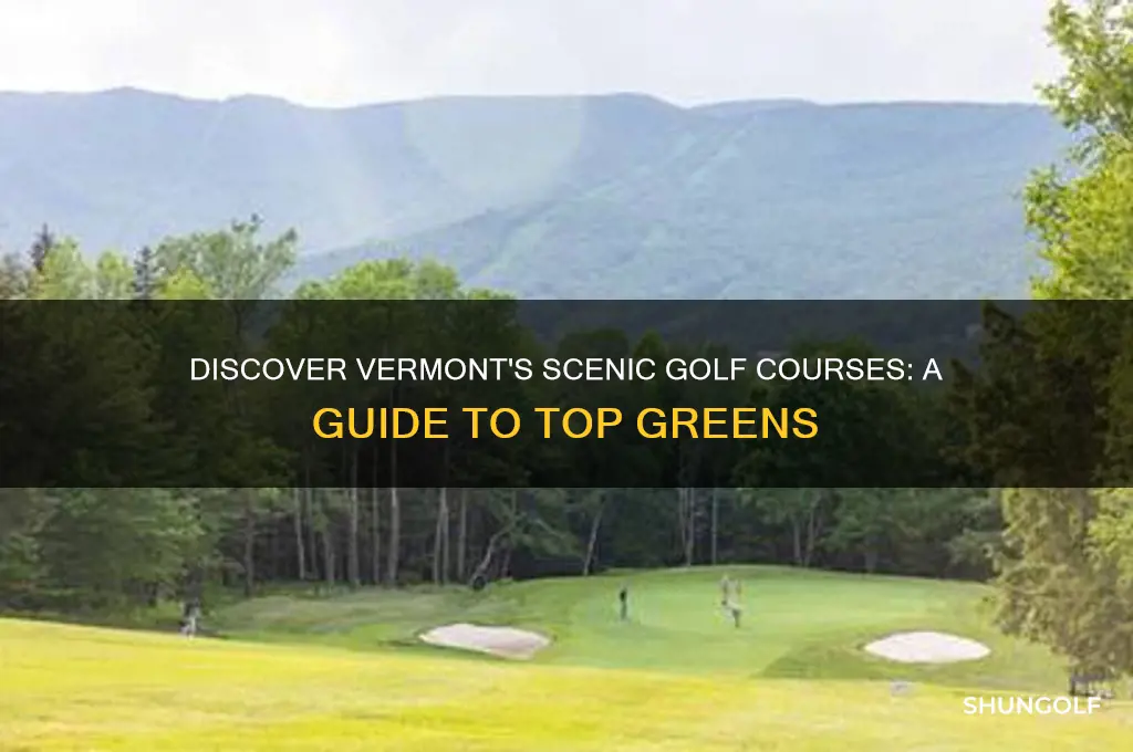 what golf courses are in vermont