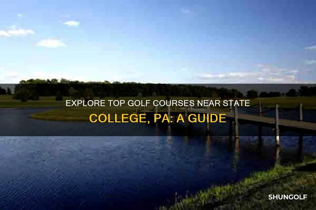 what golf courses are near state college pa