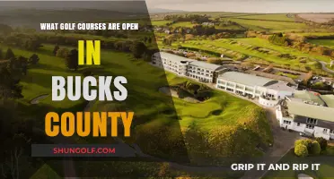 Discover Bucks County's Open Golf Courses: Your Ultimate Guide