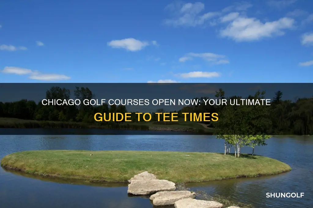 what golf courses are open in chicago