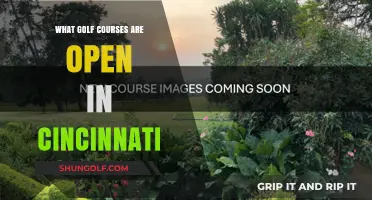 Cincinnati Golf Courses Open Now: Your Ultimate Guide to Tee Times
