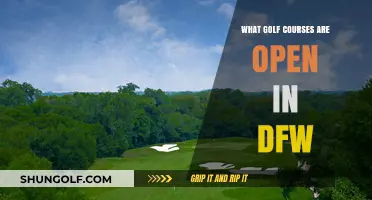 DFW Golf Courses Open Now: Your Ultimate Guide to Tee Times