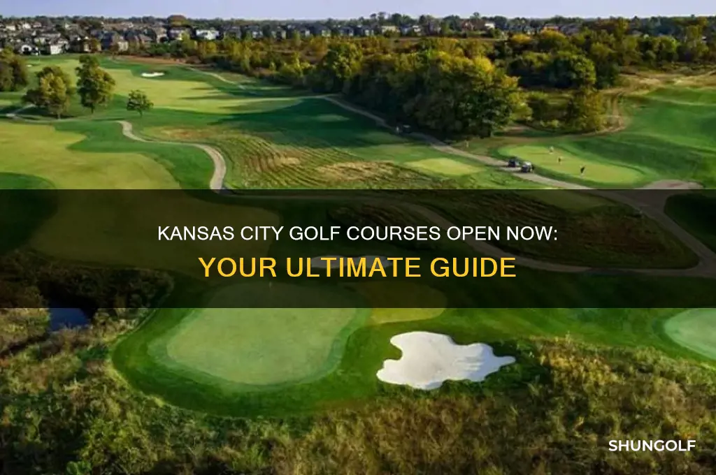 what golf courses are open in kansas city