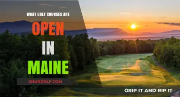 Explore Maine's Open Golf Courses: Your Ultimate Guide to Tee Times