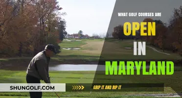 Maryland Golf Courses Open Now: Your Guide to Tee Times