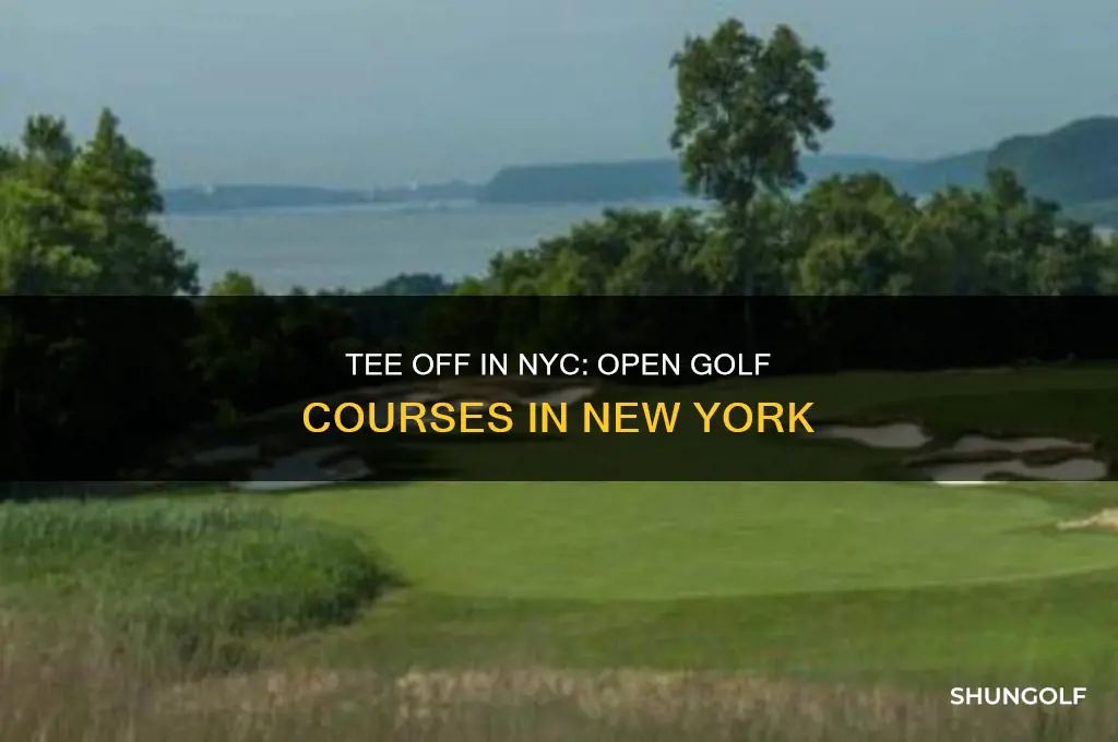 what golf courses are open in new york