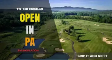 Discover PA's Open Golf Courses: Your Ultimate Guide to Tee Times