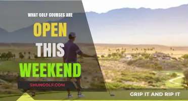 Tee Off This Weekend: Discover Open Golf Courses Nearby