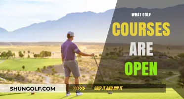 Discover Which Golf Courses Are Open Near You Today