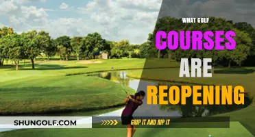Tee Time Returns: Golf Courses Reopening Near You