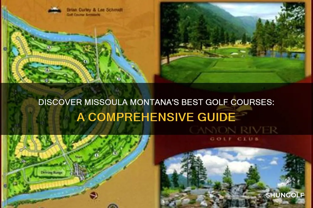 what golf courses are there in missoula montana