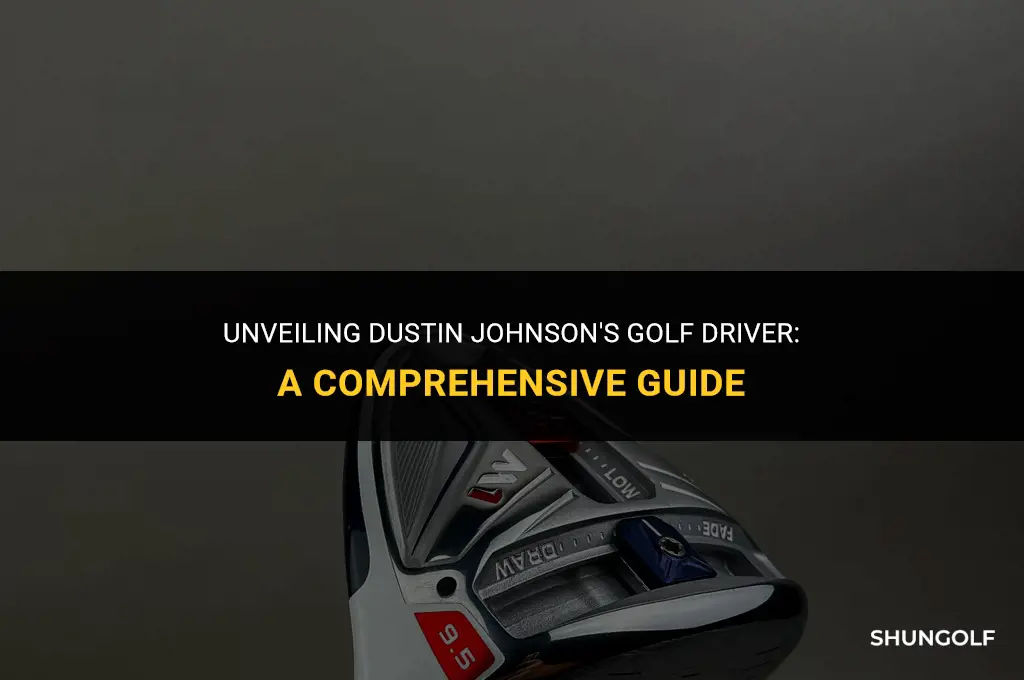 what golf driver does dustin johnson use