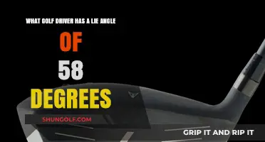 Unveiling the Perfect Swing: Golf Drivers with a 58-Degree Lie Angle