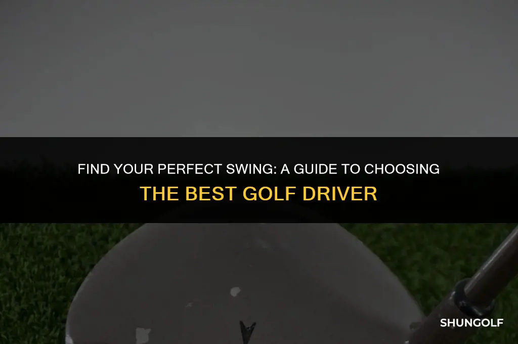 what golf driver is best for me