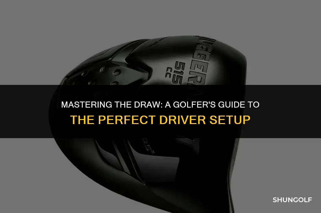 what golf driver is permanent setup for a draw