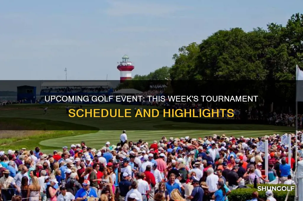 what golf event is this week