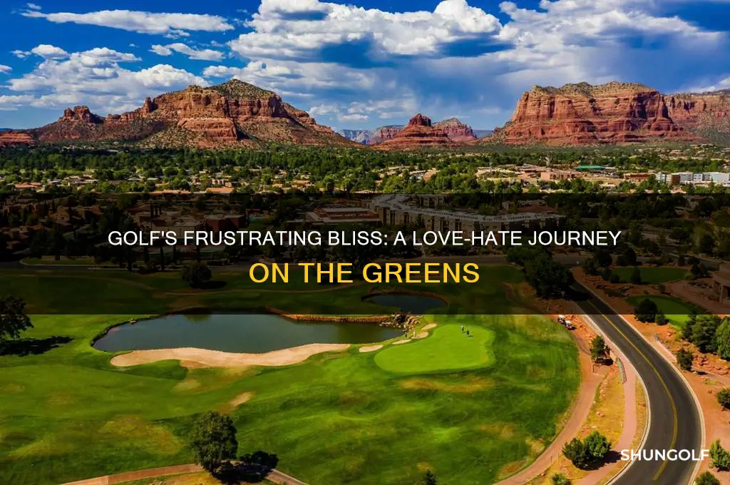 what golf feels like sometimes