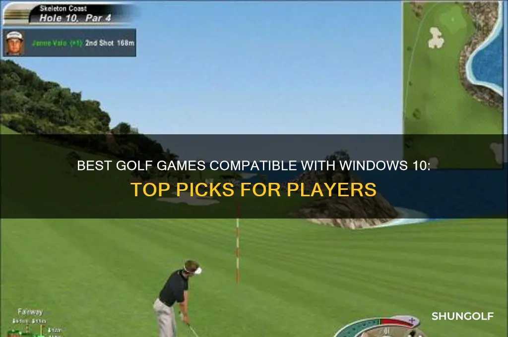 what golf game will run on windows 10