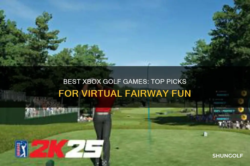 what golf games are on xbox