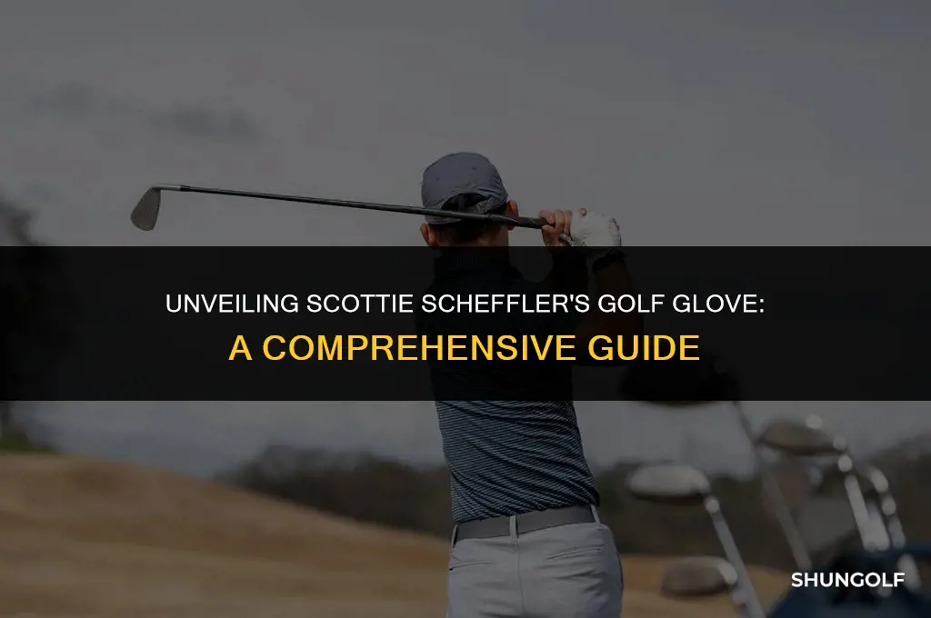 what golf glove does scottie scheffler use