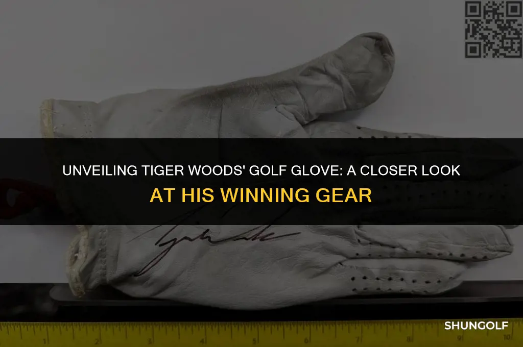 what golf glove does tiger woods use