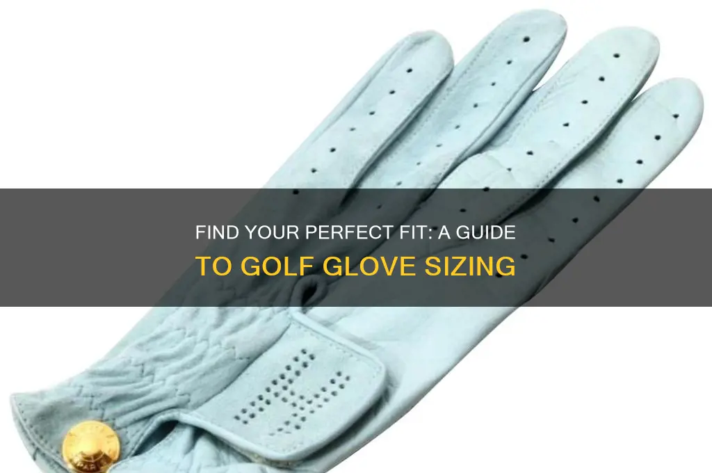 what golf glove size am i