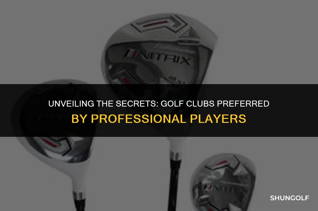 what golf glubs the pros use