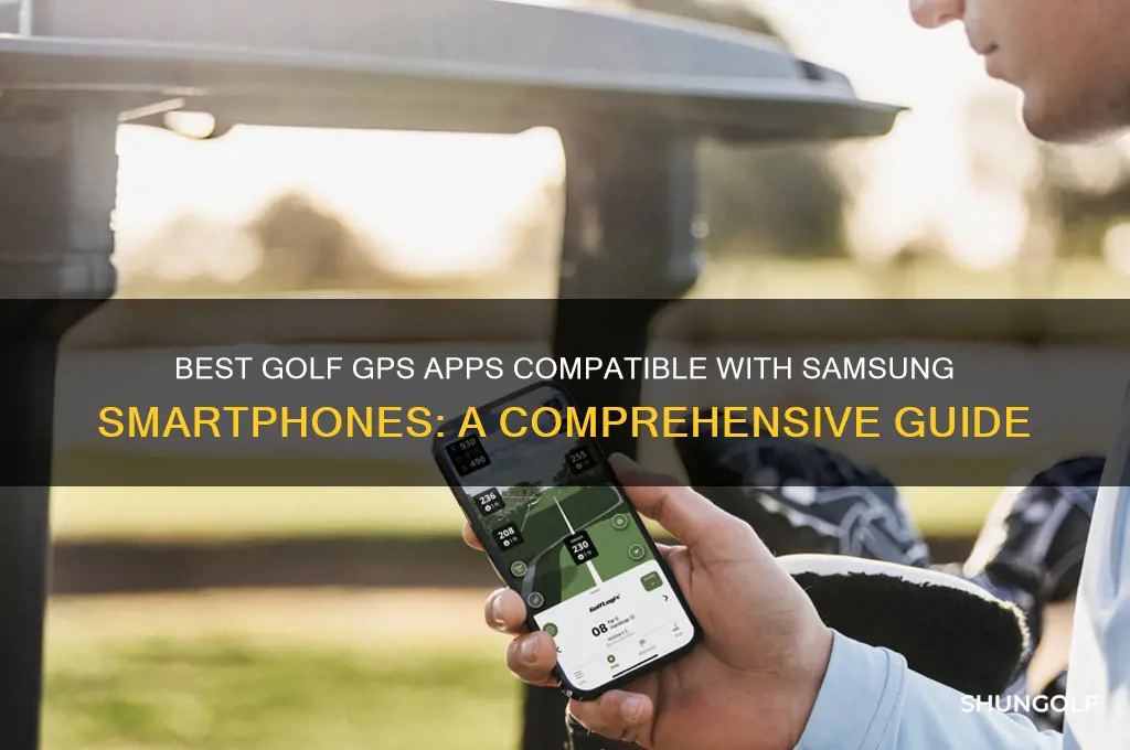 what golf gps app work on samsung smart phone