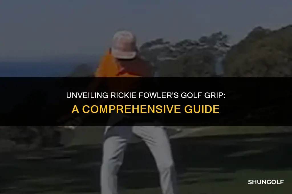 what golf grip does rickie fowler use