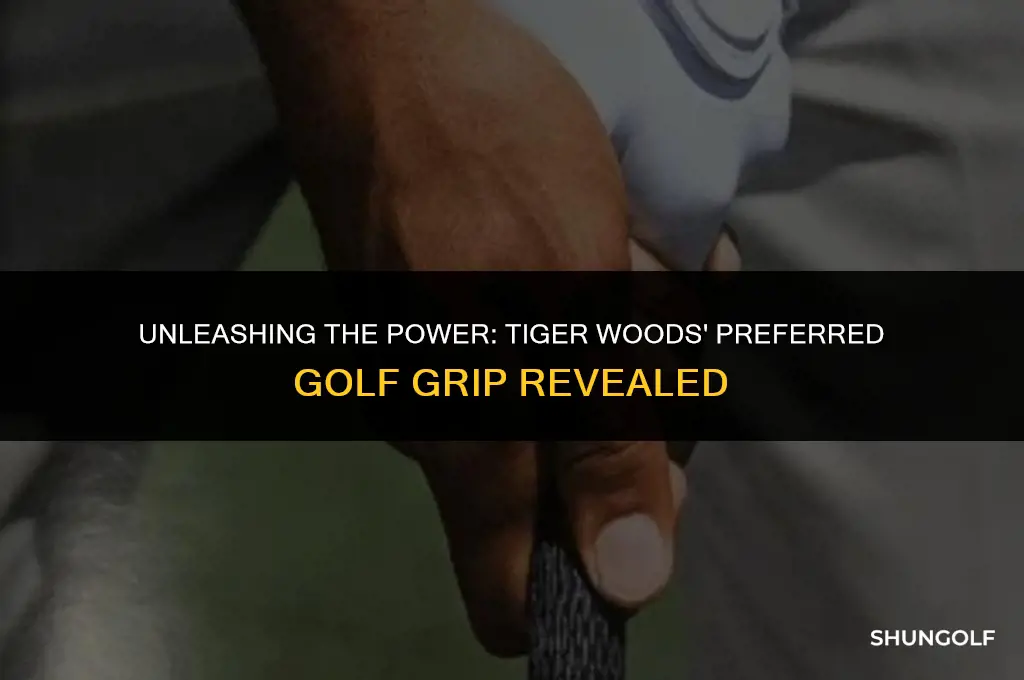 what golf grip does tiger woods use
