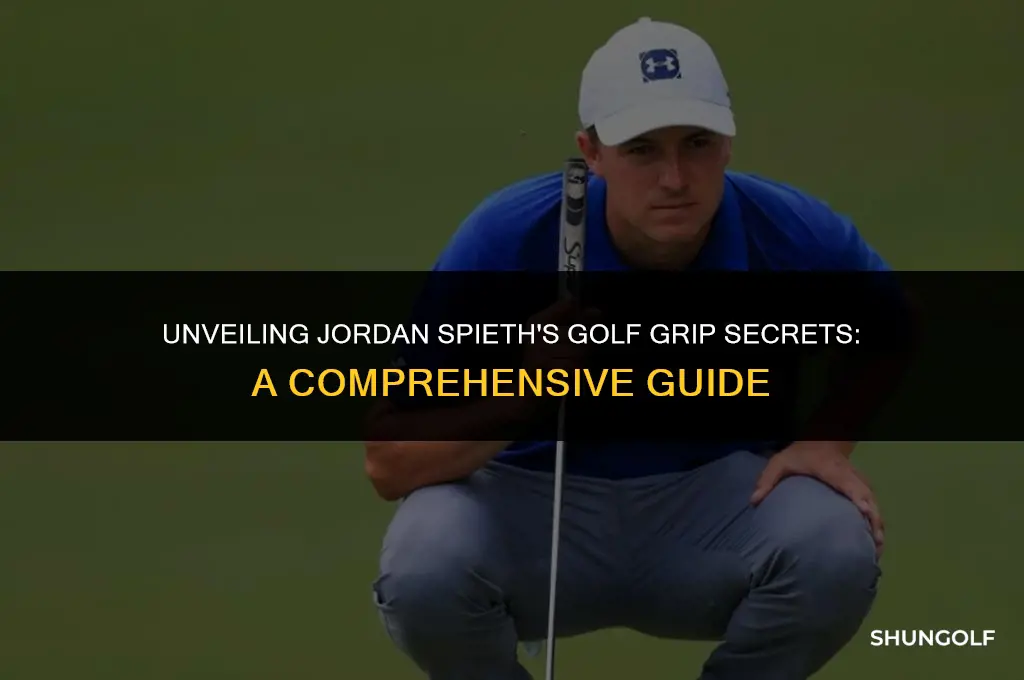 what golf grips does jordan spieth use