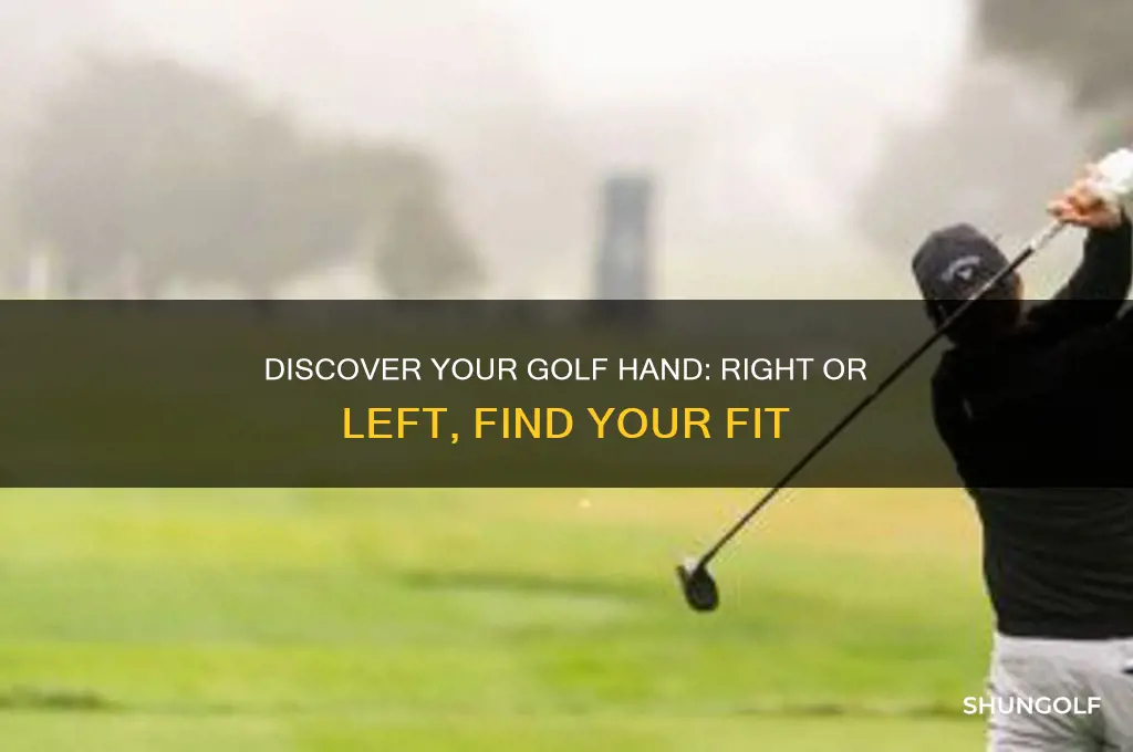 what golf hand am i