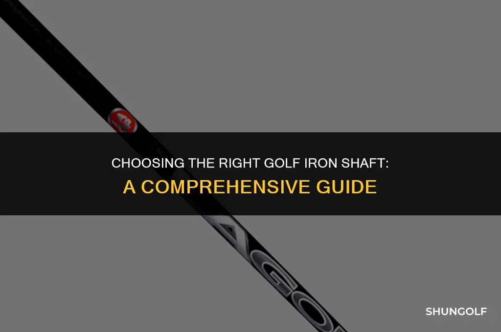 what golf iron shaft should i use