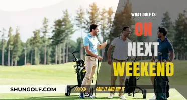 Upcoming Golf Tournaments: Next Weekend's Must-Watch Events and Schedules