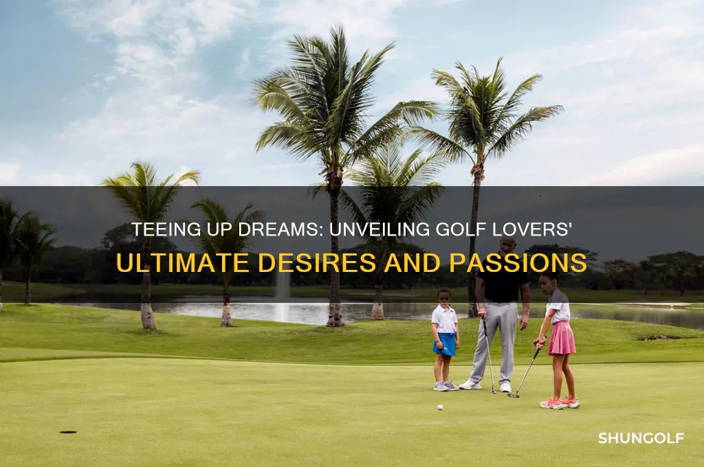 what golf lovers want
