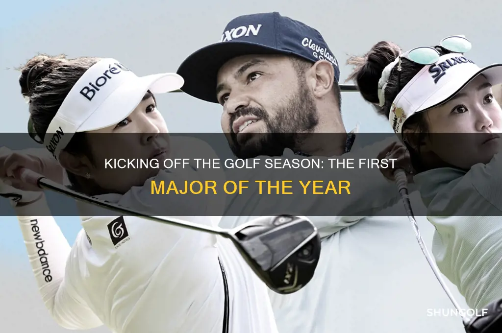 what golf major is firs tot be held each year