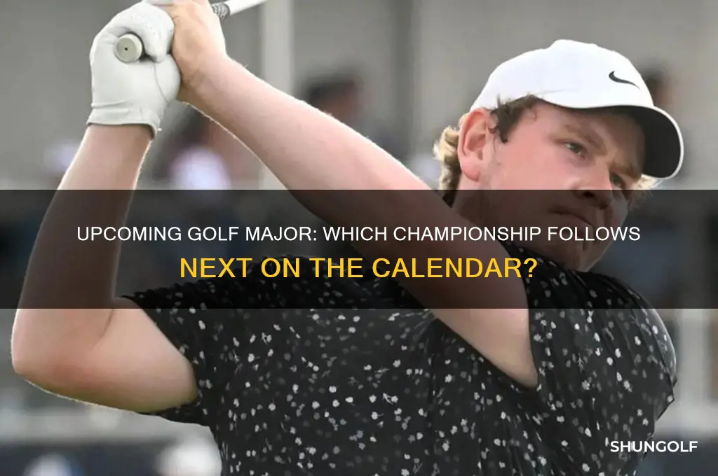 what golf major is next