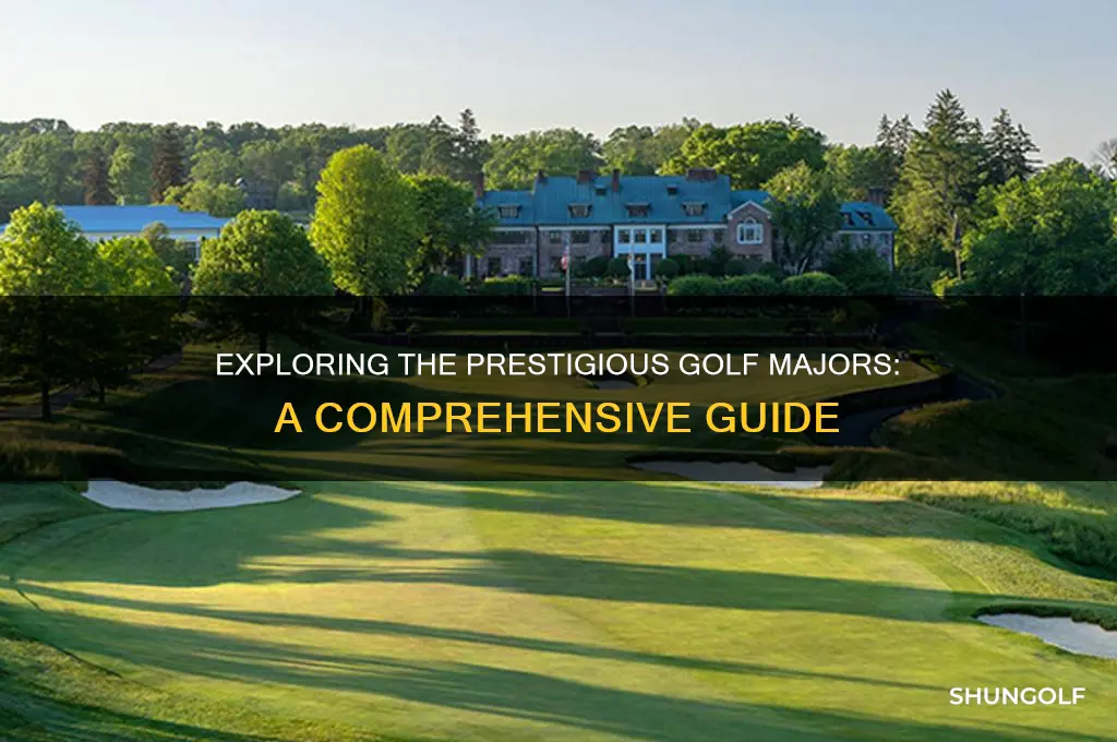 what golf majors are there