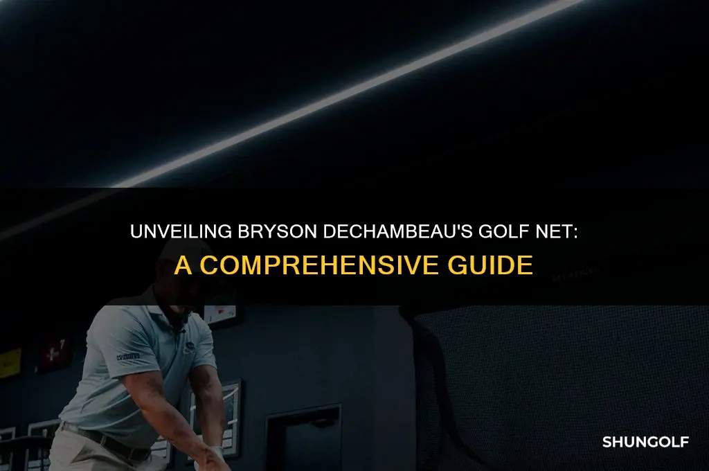what golf net does bryson dechambeau use